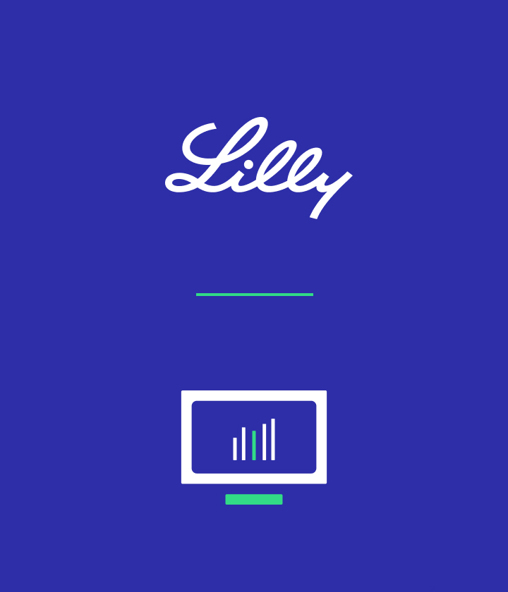 Eli Lilly logo and TV icon
